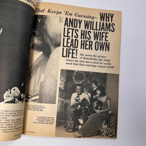 Vintage 1970 Movie Mirror Magazine • Liz Taylor Drama • Hollywood Gossip Gold - Picture 7 of 13